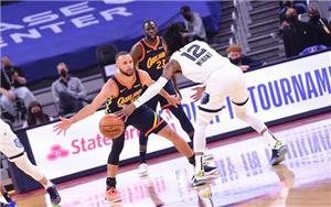 2021年5月22日NBA勇士vs灰熊录像视频回放 加时赛勇士112-117不敌灰熊无缘季后赛