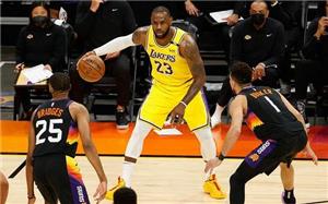 2021年5月26日NBA季后赛湖人vs太阳第2场录像视频回放 湖人109-102太阳总比分1-1