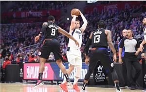 2021年5月26日NBA季后赛快船vs独行侠第2场录像视频回放 快船12-127独行侠总比分0-2落后