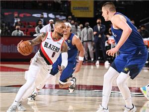 2021年5月28日NBA季后赛掘金vs开拓者第3场录像视频回放 掘金120-115开拓者总比分2-1