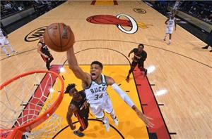 2021年5月30日NBA季后赛雄鹿vs热火第4场录像视频回放 雄鹿120-103热火总比分4-0