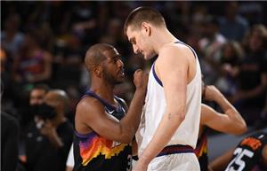 2021年6月10日NBA季后赛太阳vs掘金第2场录像视频回放 太阳123-98掘金总比分2-0