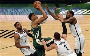2021年6月11日NBA季后赛篮网vs雄鹿第3场录像视频回放 篮网83-86雄鹿总比分1-2