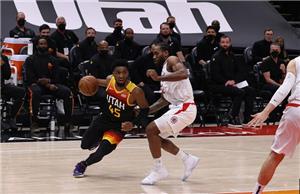 2021年6月11日NBA季后赛快船vs爵士第2场录像视频回放 爵士117-111快船总比分2-0