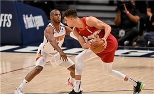 2021年6月14日NBA季后赛太阳vs掘金第4场录像视频回放 太阳125-1118掘金总比分4-0晋级西决