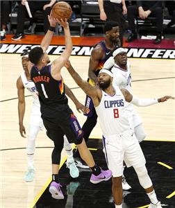 2021年6月21日NBA西决太阳vs快船录像视频回放 太阳120-114快船总比分1-0